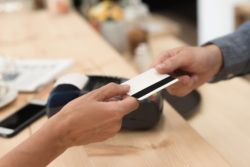 Payment by credit card