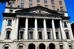 university hall at Rutgers university