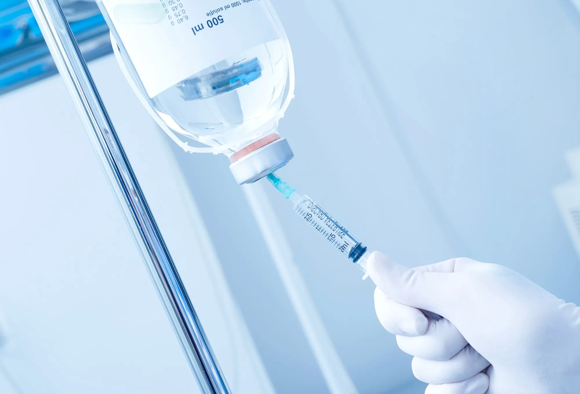 chemo in iv bag