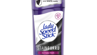 lady speed stick stainguard deodorant