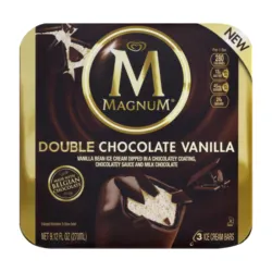 magnum double chocolate vanilla