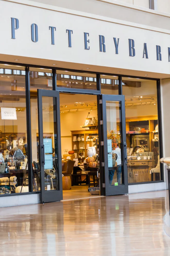 pottery barn store