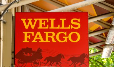 wells fargo bank sign