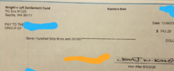 Lyft class action lawsuit settlement checks
