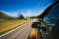 Acura RDX SUV cruising down highway