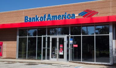 exterior of Bank of America