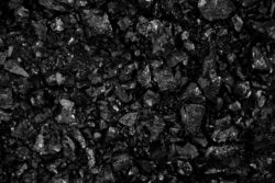 creosote chips from tar or burnt wood
