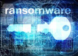 ransomware concept key