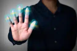 A gift website allegedly violated Illinois biometrics laws with fingerprint scans.