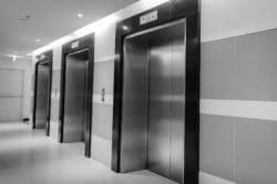 Bank of elevtors