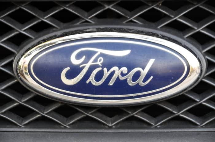ford canada logo on truck