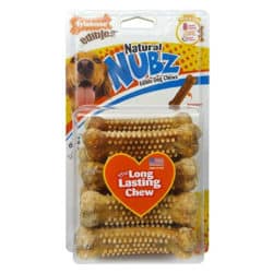 nylabone natural nubz edible chews