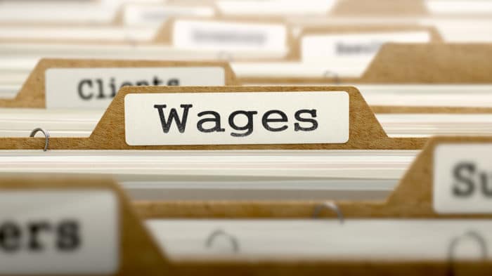 Wages file folder - Express Services Inc.