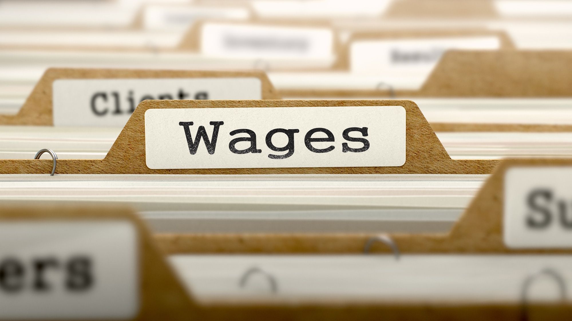 Wages file folder - Express Services Inc.