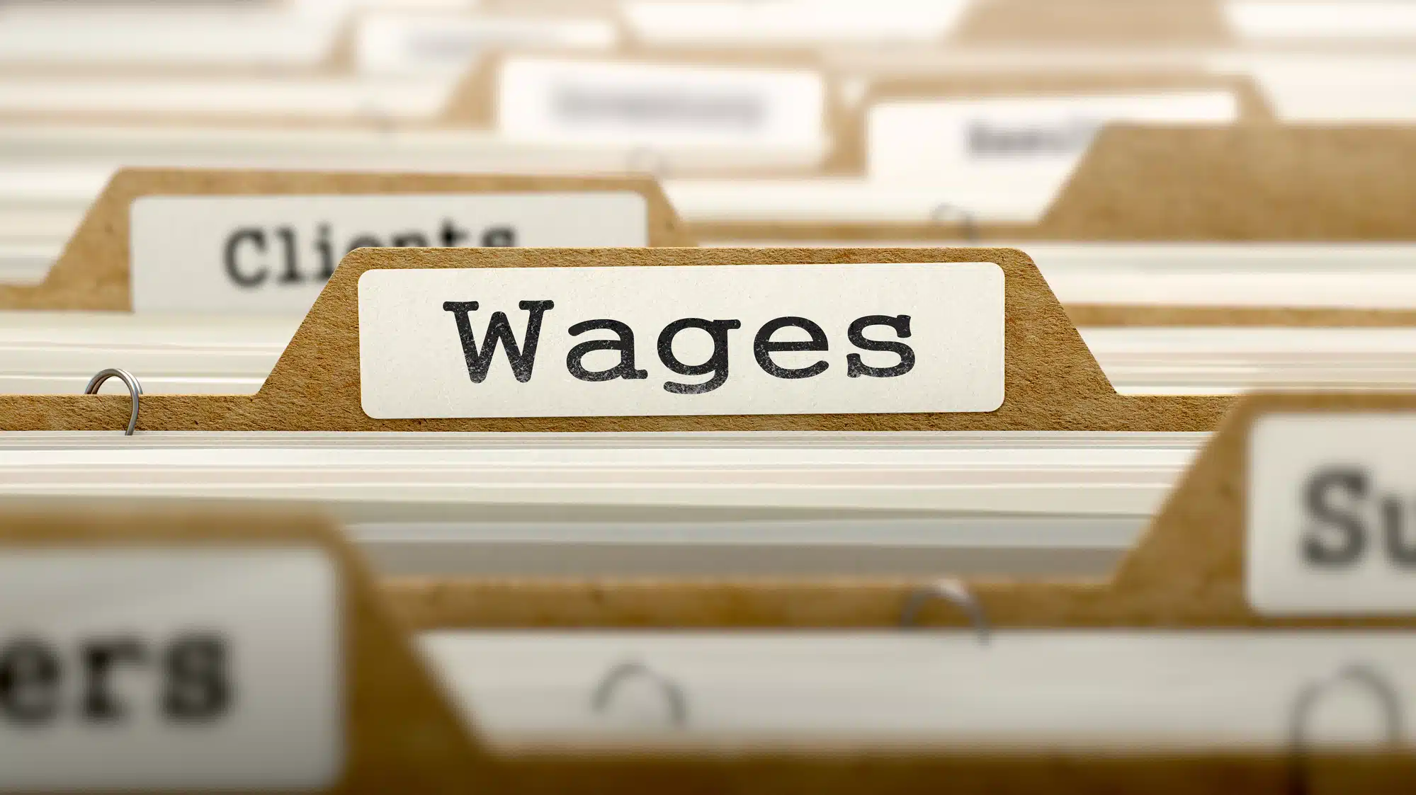 Wages file folder - Express Services Inc.