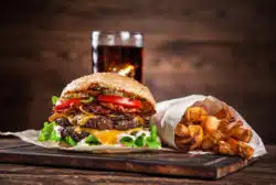 Checkers drive in food