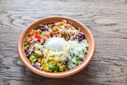 Chipotle burrito bowl
