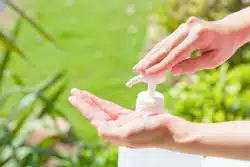 Germ-X hand sanitizer