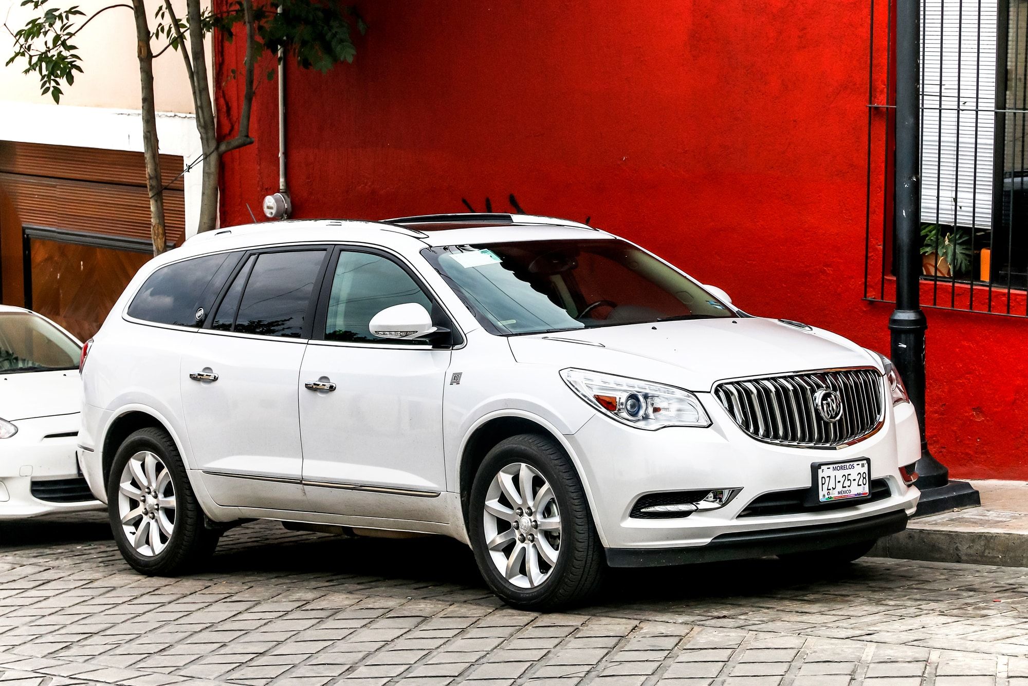 Buick enclave car outside