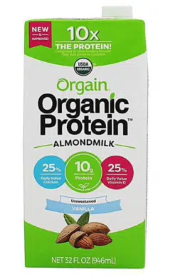 Orgain Vanilla Almondmilk