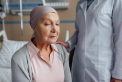 Cancer can be caused by asbestos in talc.