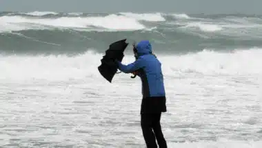 Destructive winds can cause damage to property.