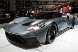 silver Ford GT supercar regarding the automakers lawsuit to stop its sales in Canada