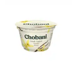 Chobani vanilla greek yogurt