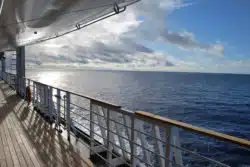 Picturesque view from a cruise boat