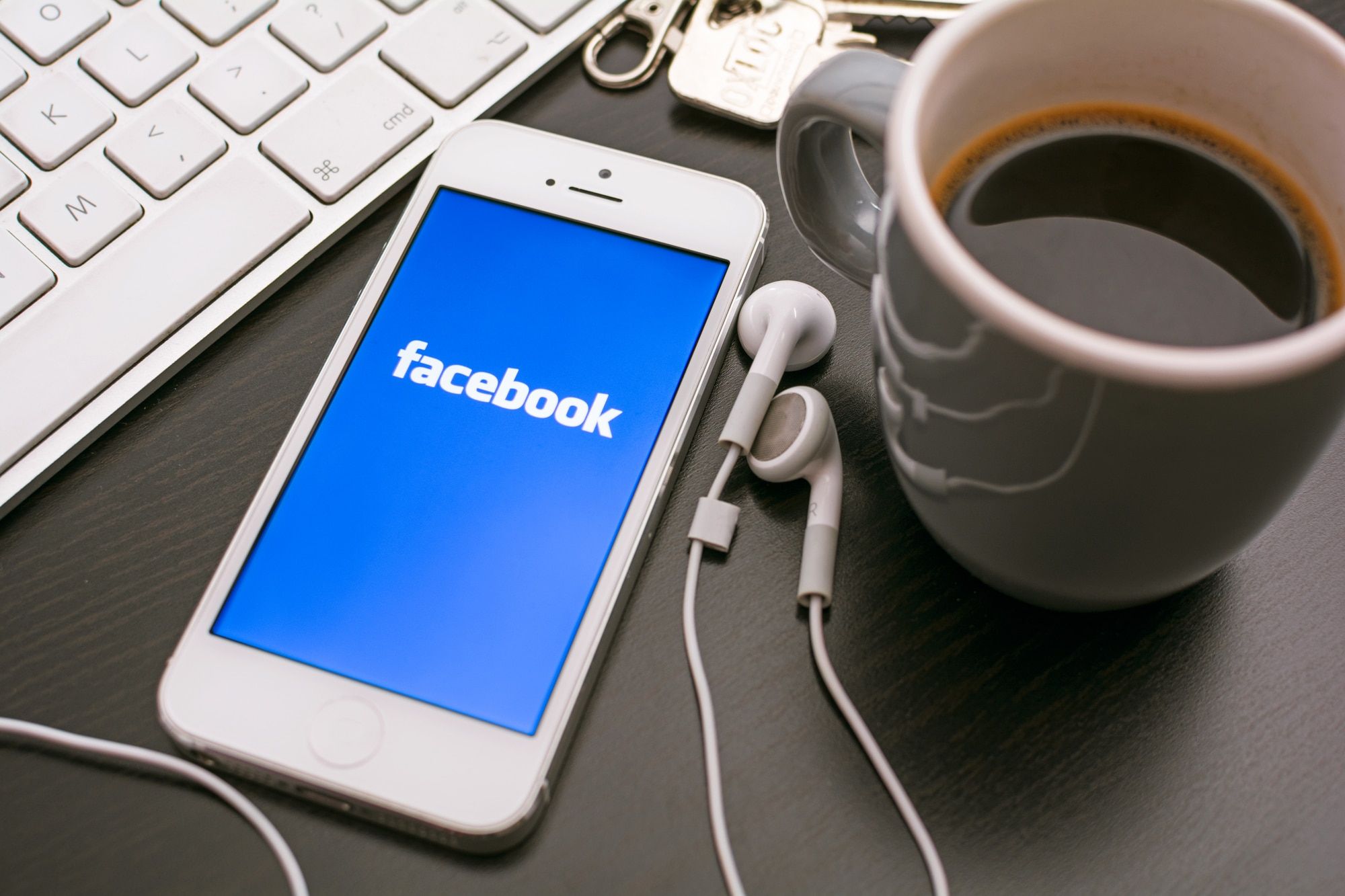 Facebook app on phone
