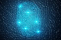 biometric fingerprint scan