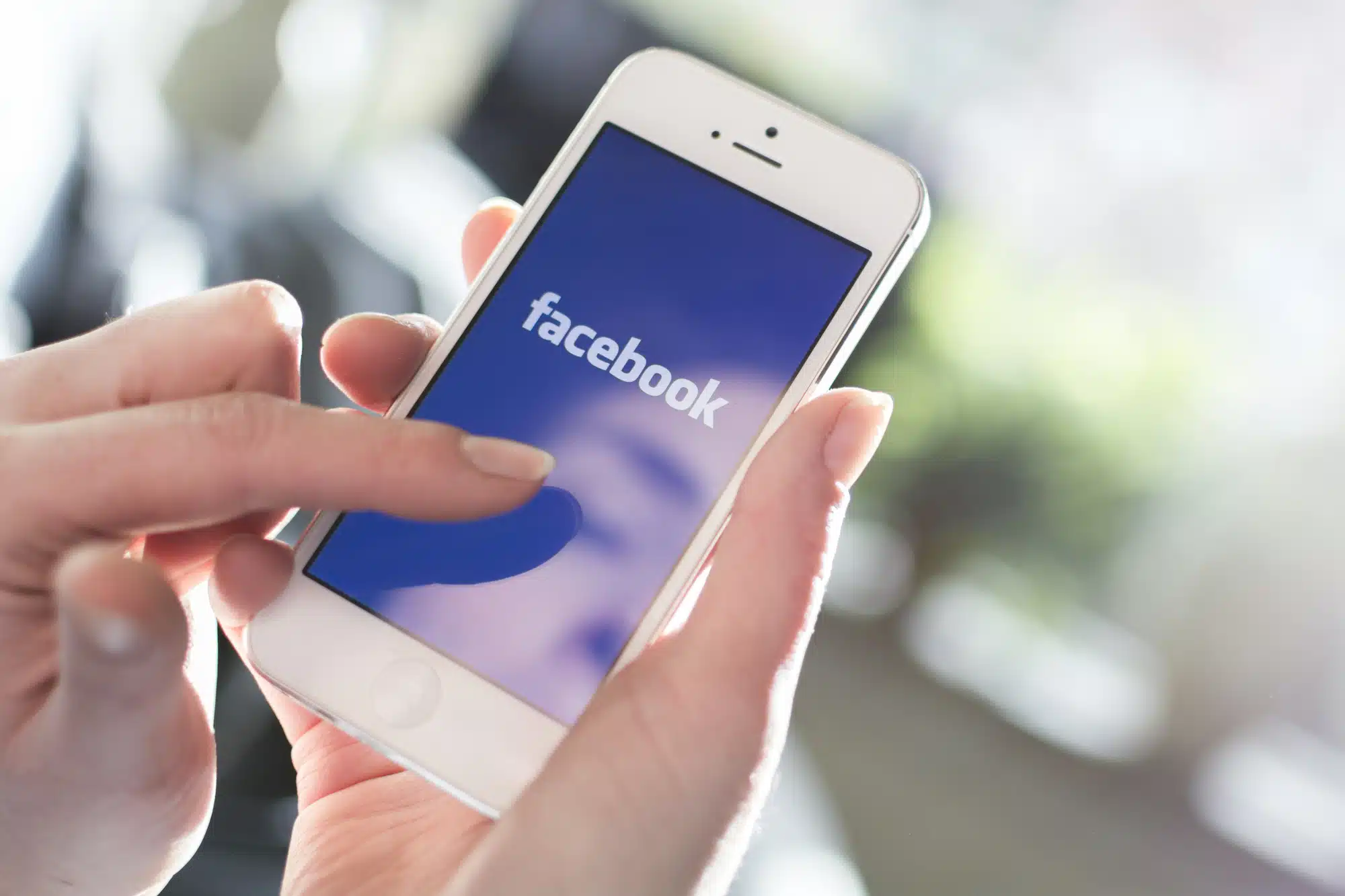 Facebook on phone