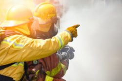 first responders at scene