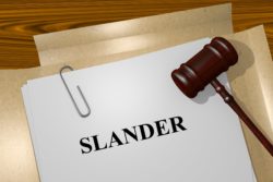 slander paperwork