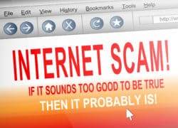 internet scam laptop