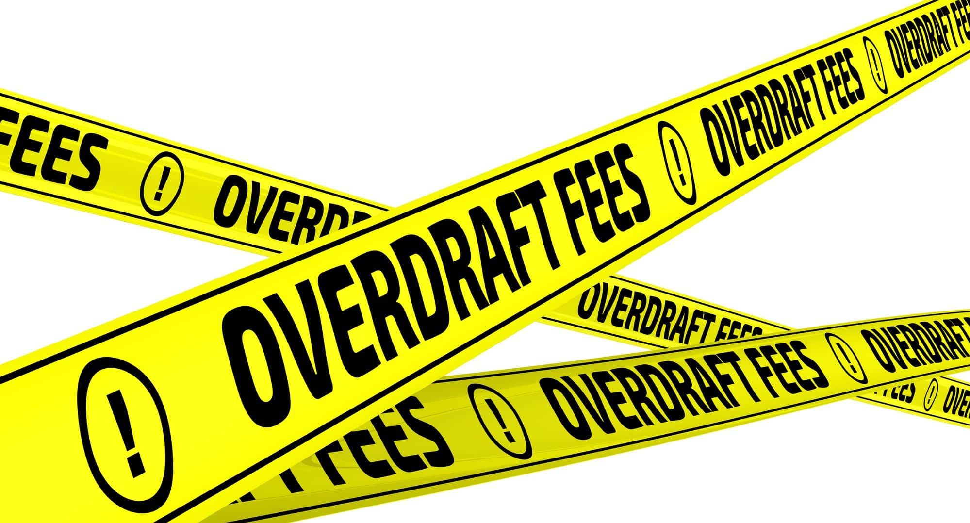 Overdraft fees on yellow tape - earnin app