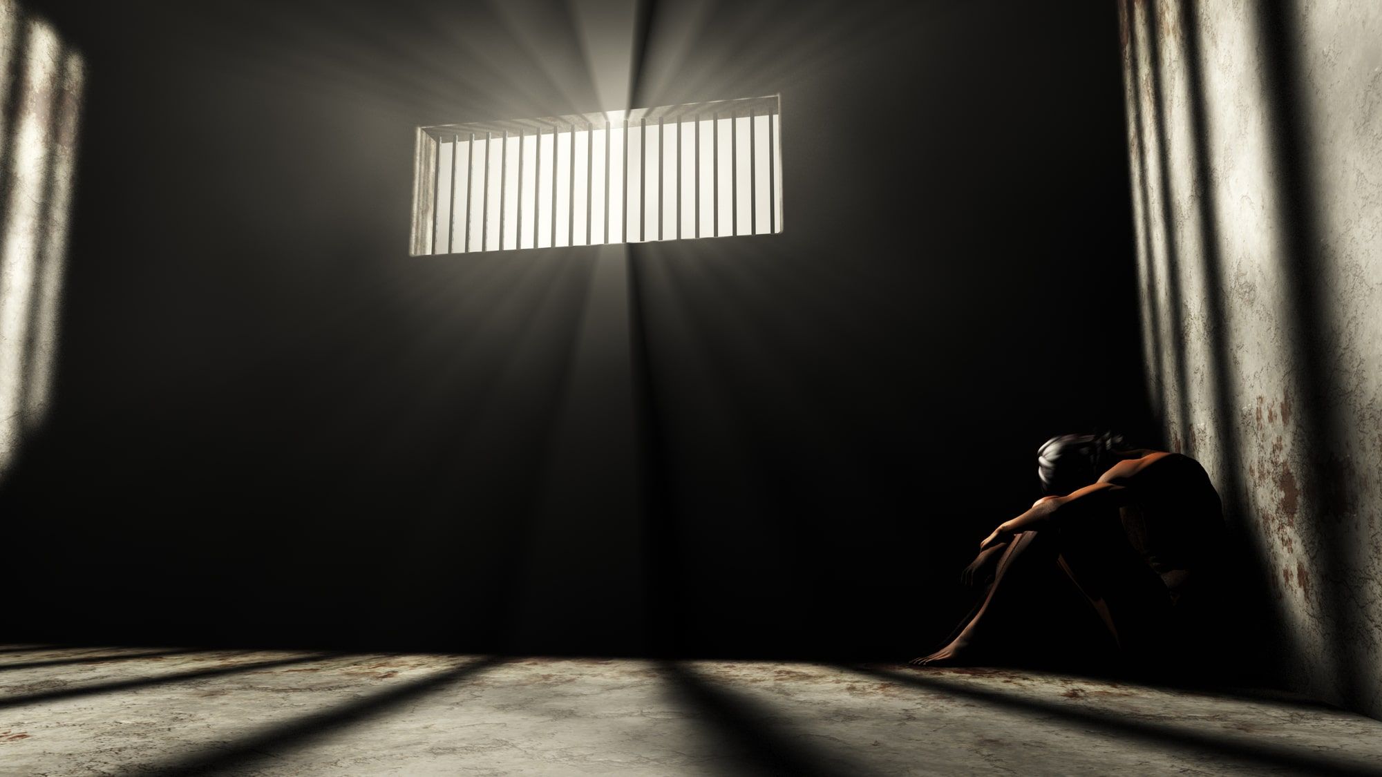 prisoner with head in knees inside solitary confinement regarding Canada losing appeal in class action lawsuits - ice hold - los angeles county sheriff's department - post bail