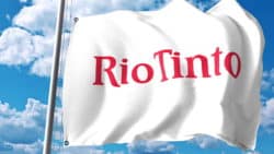 white flag with Rio Tinto written on it regarding the Supreme Court dismissing N.L. appeal to hear mining lawsuit outside of Quebec