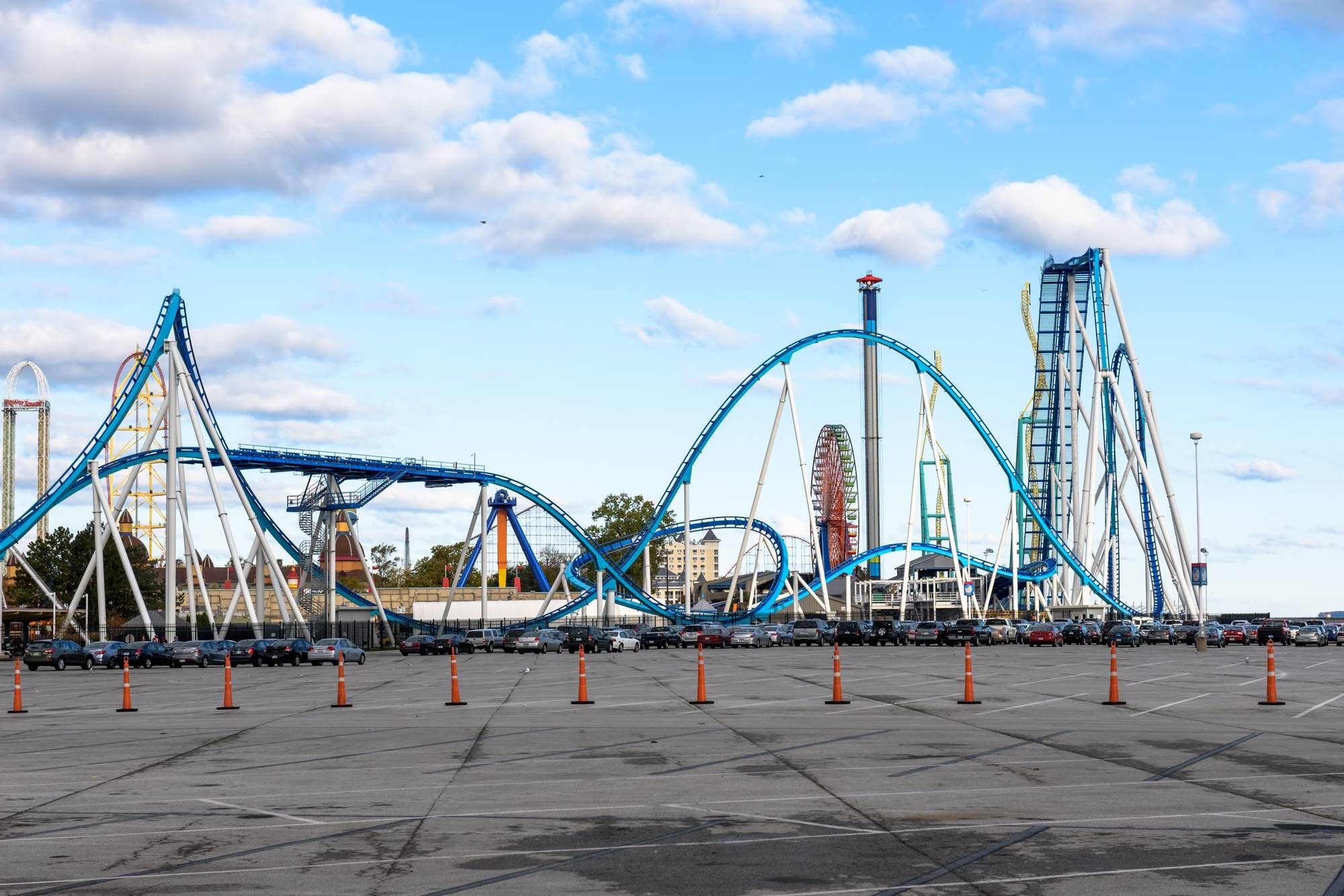 Six flags amusement park