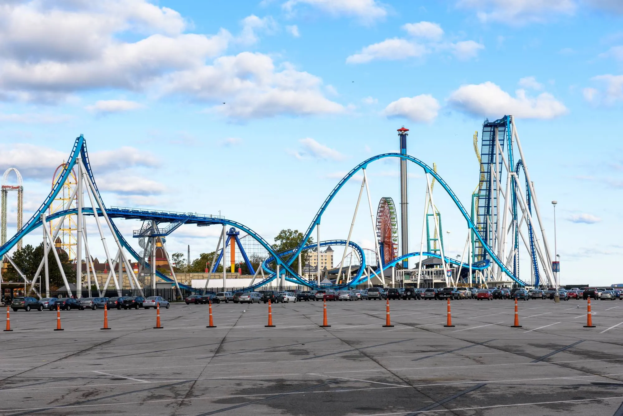 Six flags amusement park