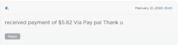 Nexus settlements payment through PayPal