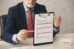 Insurance form for corona virus