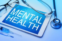 Blue Cross mental health tablet