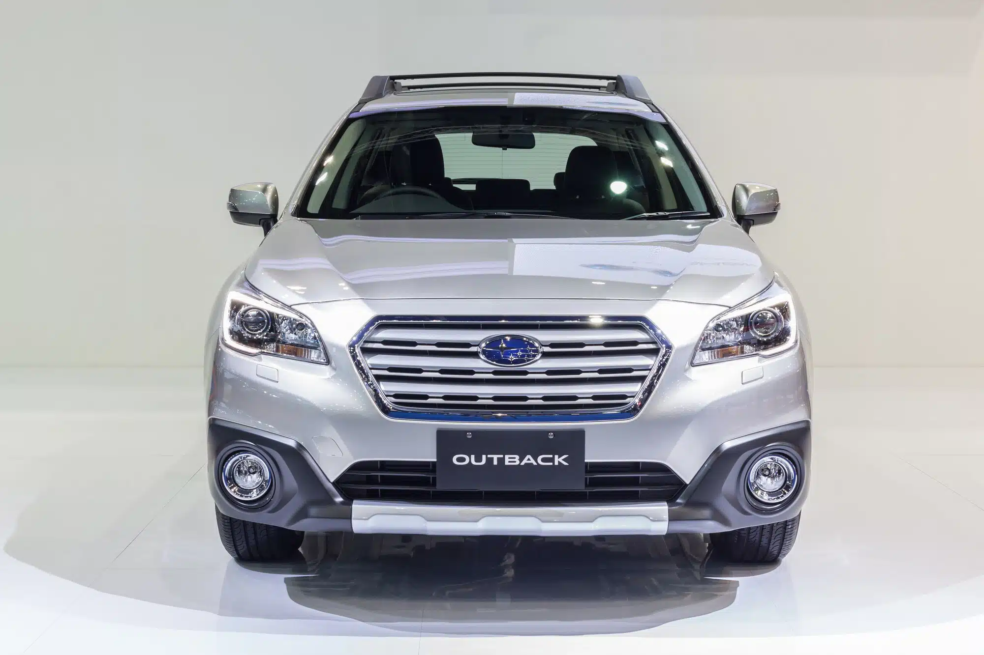 Silver Subaru outback - Subaru windshield replacement