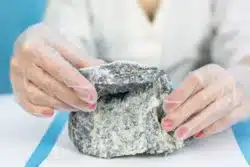Lung cancer caused by asbestos