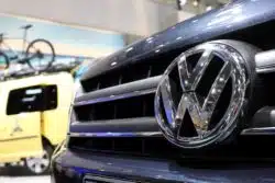 VW car engine water pump defect 