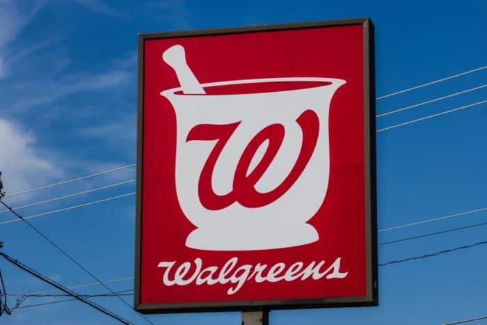 walgreens pharmacy store sign