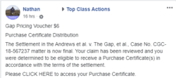 gap comment 2