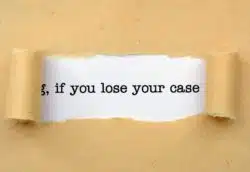 If you lose a class action lawsuit