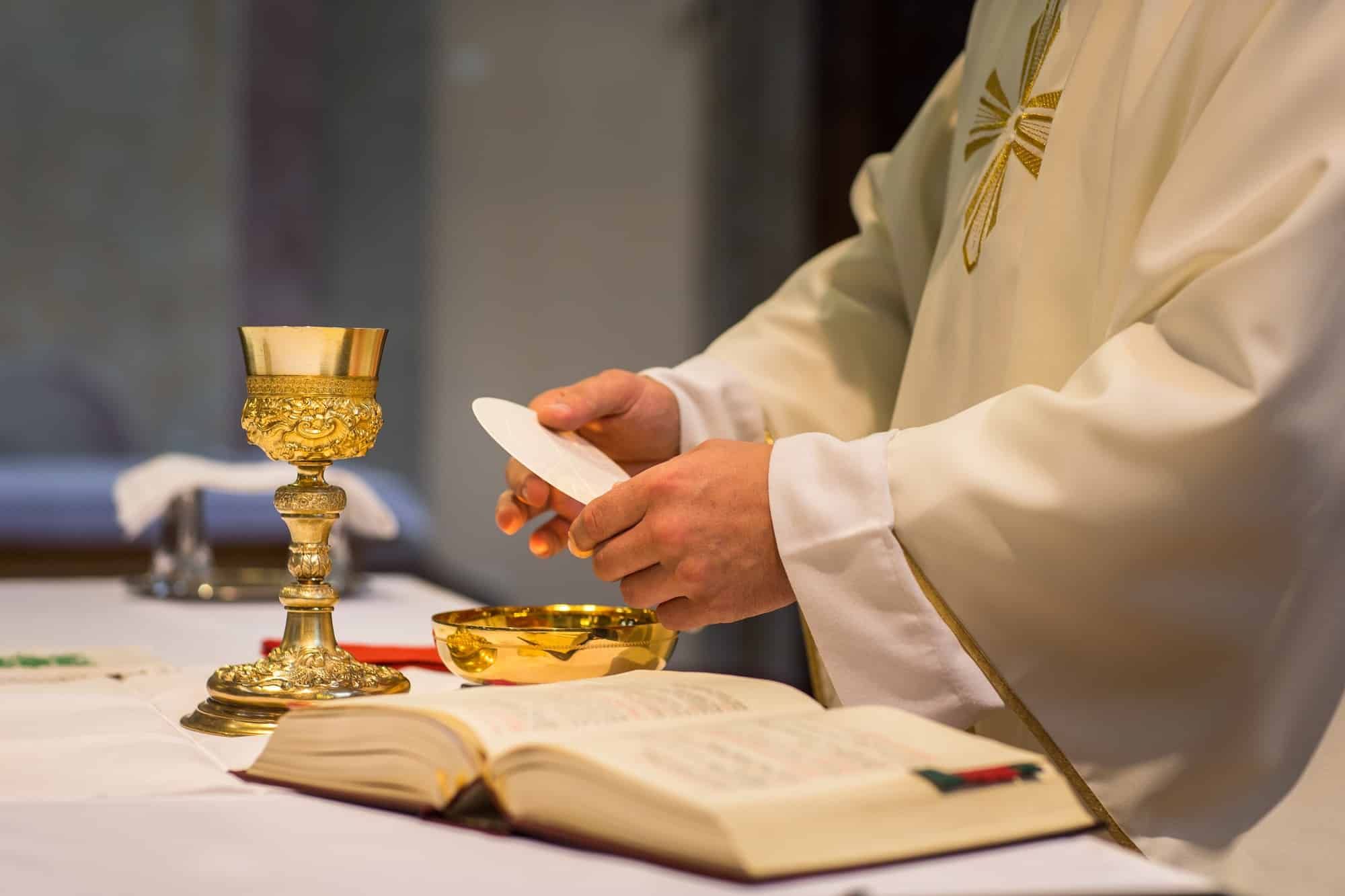 priest during Church Closure